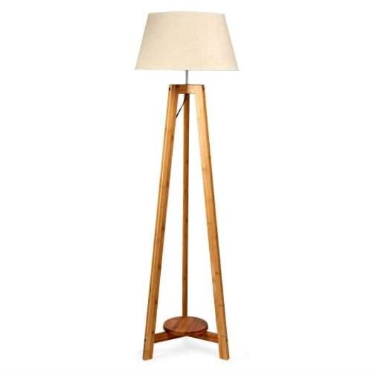 Picture of Diogo Classic Tripod Floor Lamp - Natural