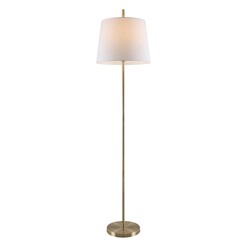 Picture of Dior Floor Lamp in White by Telbix