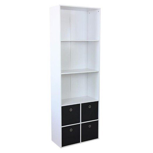 Picture of Display Unit with Shelves & Fabric Drawers Chipboard Assorted U.S Designs
