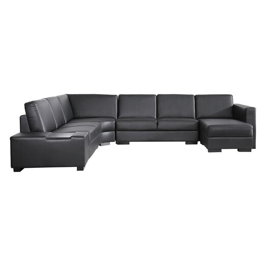 Picture of Diva Modular Sofa in Black by Rothbury Home