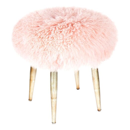 Picture of Dixie Ottoman, Pink, Small Fabric CAFE Lighting & Living Picture of Dixie Ottoman, Pink, Small Fabric CAFE Lighting & Living