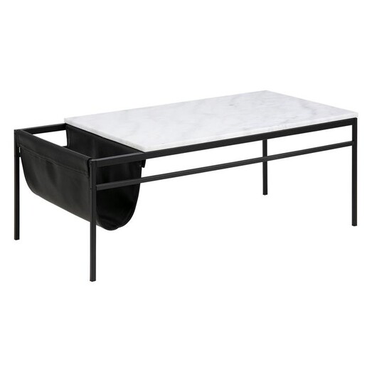 Picture of Dixon Marble Top Coffee Table White/Black Iniko