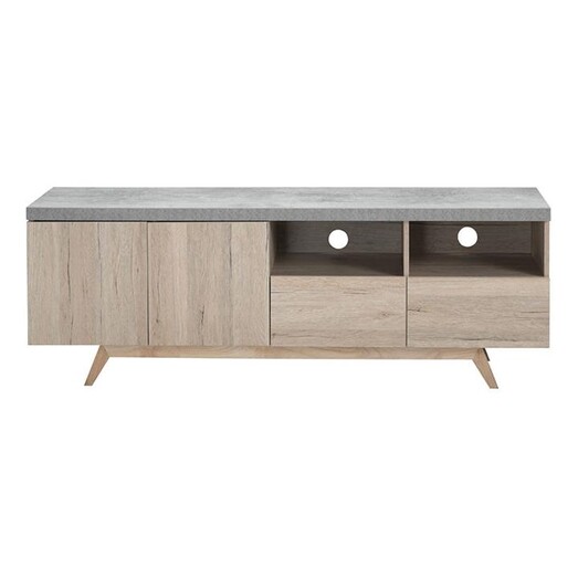 Picture of Donato Entertainment Unit MDF Oak/Concrete Tauris