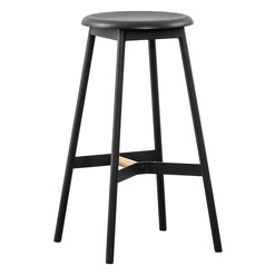 Picture of Dorian Bar Stool in Black by Iniko