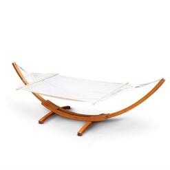 Picture of Double Hammock with Wooden Hammock Stand