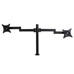 Picture of Dual HD LED Desk Mount Monitor Stand  2 Arm Display Bracket LCD Screen TV Holder