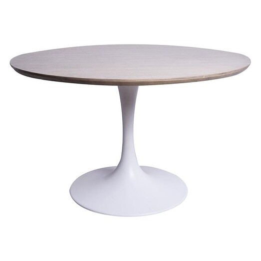 Picture of Duffy Round Dining Table MDF Ash/White Bay Road Designs