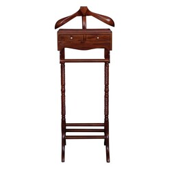 Picture of Duke 2 Drawer Valet Stand Mahogany Kayu Estate
