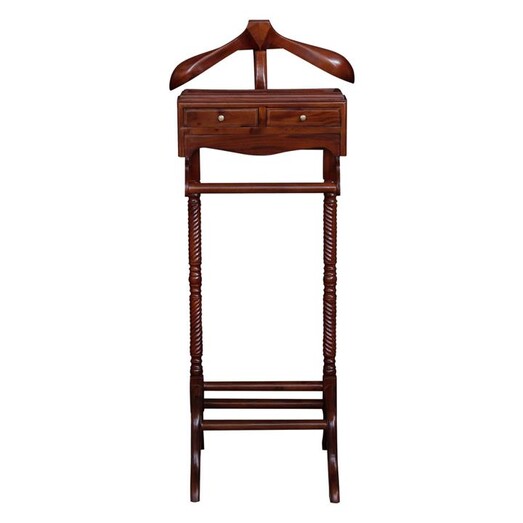 Picture of Duke 2 Drawer Valet Stand Mahogany Kayu Estate