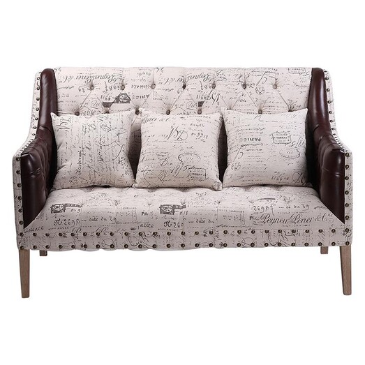 Picture of Eadred 2 Seater Sofa Fabric Natural Homeflex
