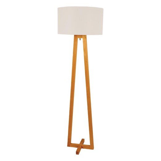 Picture of Edra Floor Lamp in White by Oriel Lighting