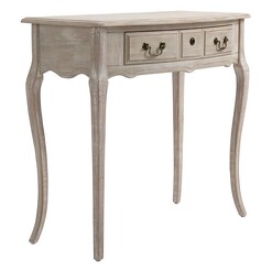 Picture of Egala Timber Desk Beech Wash White Emporium Oggetti