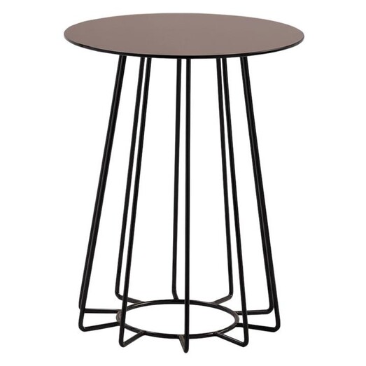 Picture of Eide Round Side Table Glass Assorted Iniko