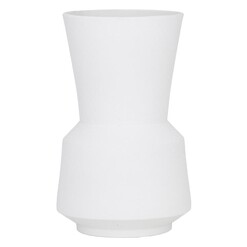 Picture of Elandra Wide Neck Vessel in White by Rogue Black Label