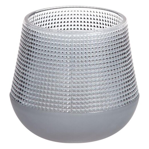 Picture of Elemental Glass Vase in Grey by Vida & Co.