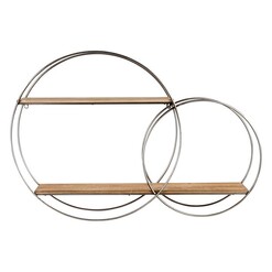 Picture of Elementals Floating Shelf MDF Black/Natural Artisan Homewares