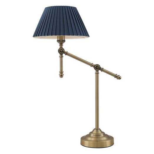 Picture of Elena Table Lamp in Blue by Telbix