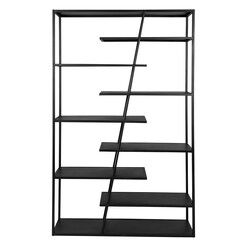 Picture of Elias Shelving Unit Steel Black Living by Design