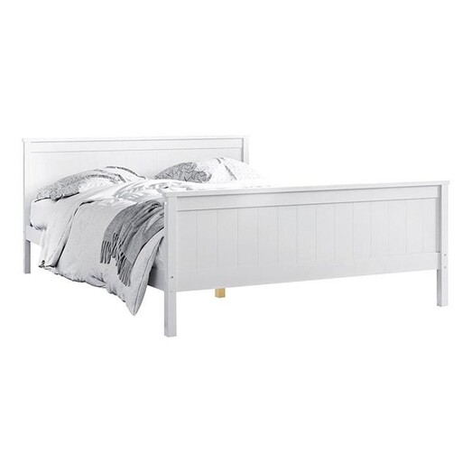 Picture of Eliza Timber Bed Frame Pine White Regal Royal Design Picture of Eliza Timber Bed Frame Pine White Regal Royal Design