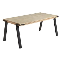 Picture of Elonso Dining Table Wood Natural Vida & Co.