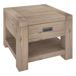 Picture of Eloura Timber Side Table Acacia Ash Dover Mason