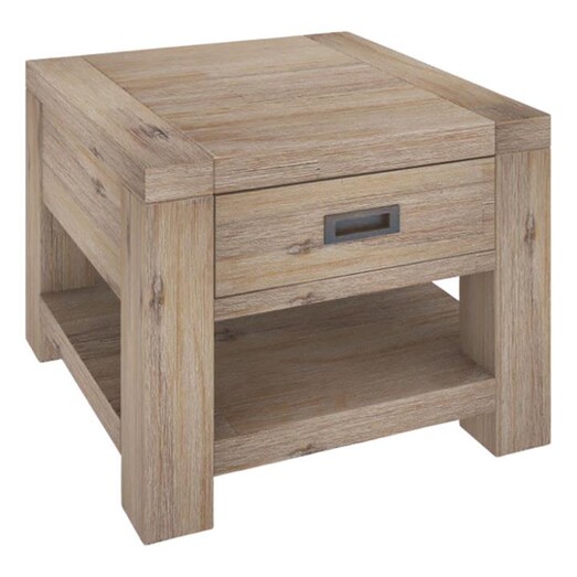 Picture of Eloura Timber Side Table Acacia Ash Dover Mason