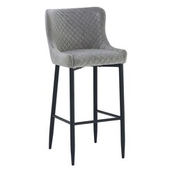 Picture of Elverum Bar Stool Velvet Assorted Zanui