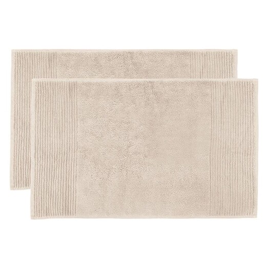 Picture of Elvire Set of 2 Cotton Bath Mats Size 800GSM in Grey by Bambury