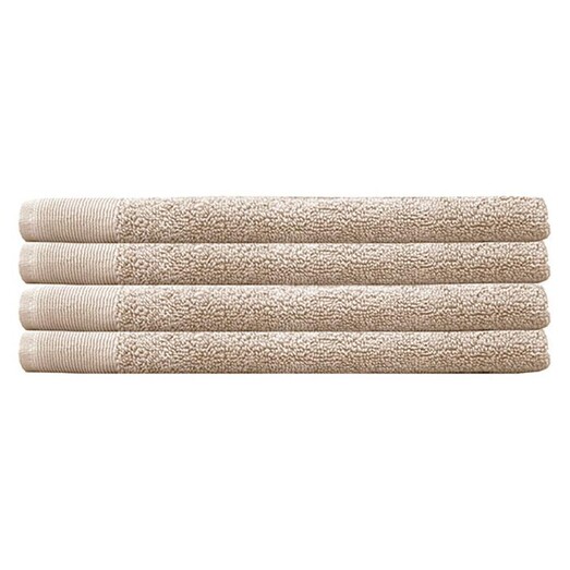 Picture of Elvire Set of 4 Cotton Hand Towels Size 600GSM in Grey by Bambury