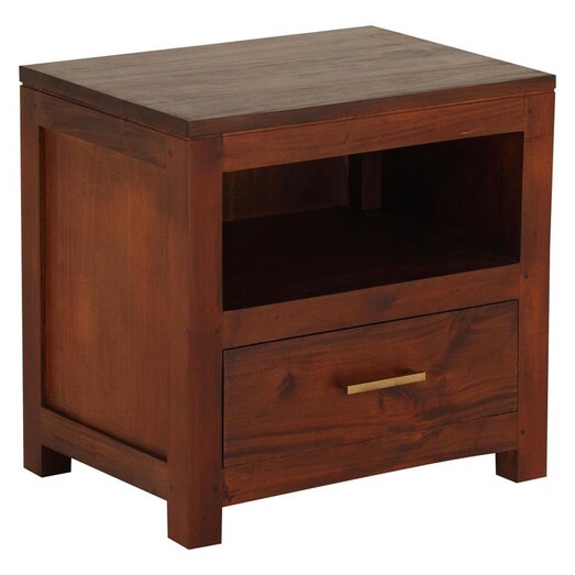 Picture of Elysee Timber Side Table, Mahogany Kayu Estate