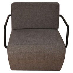 Picture of Elzo Armchair, Grey Fabric Iniko