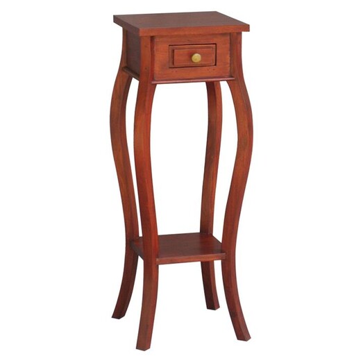 Picture of Ema Wooden Side Table Mahogany Brown Kayu Estate