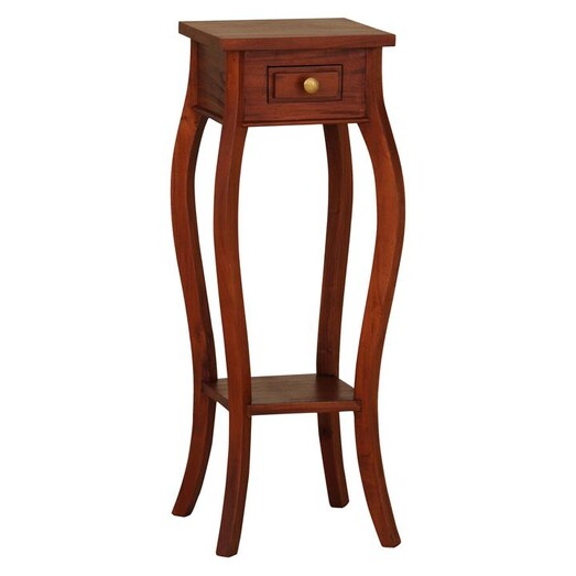 Picture of Ema Wooden Side Table, Pecan Mahogany Light Pecan Kayu Estate Picture of Ema Wooden Side Table, Pecan Mahogany Light Pecan Kayu Estate