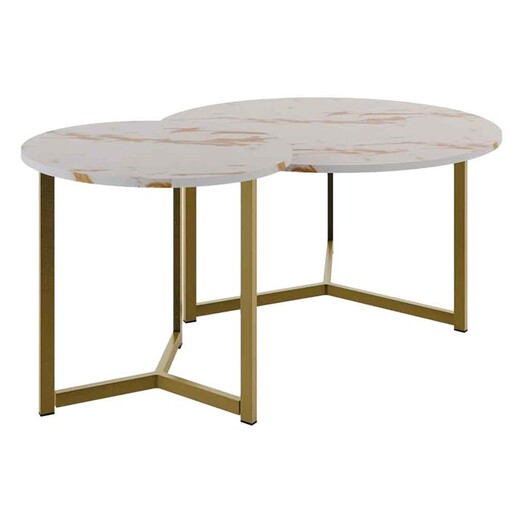 Picture of Erabella 2-Piece Nesting Coffee Table Set Wood Assorted Regal Royal Design