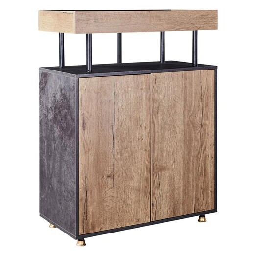 Picture of Eren Low Cabinet MDF Tobacco Iniko