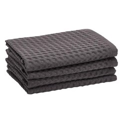 Picture of Erin Cotton Hand Towel in Dark Grey by Aquanova