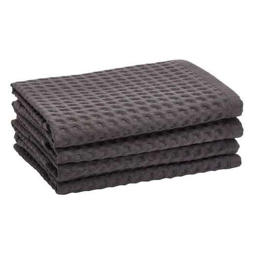 Picture of Erin Cotton Hand Towel in Dark Grey by Aquanova