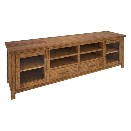 Picture of Erina Timber Entertainment Unit, 2 Drawers & 2 Doors Wood Natural Dover Mason