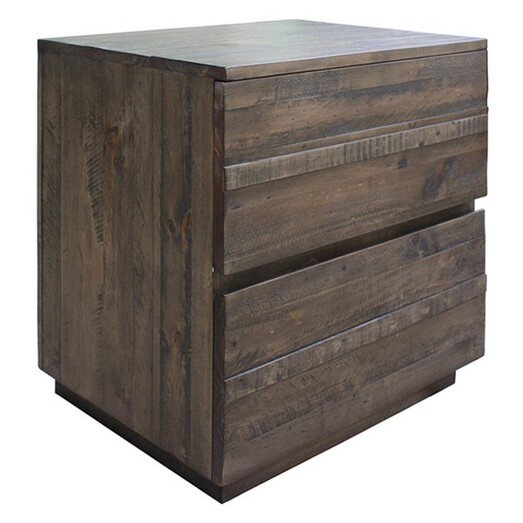 Picture of Essen Bedside Table Wood Mongoose Beaumont & Braddock