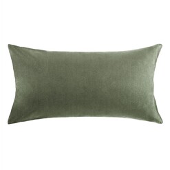 Picture of Etro Breakfast Cushion with Feather Fill in Green by L&M Home