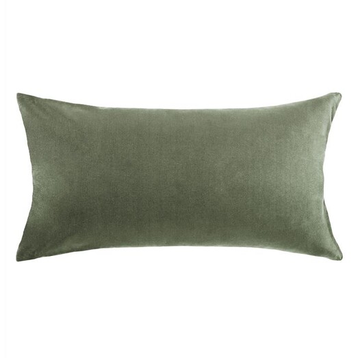 Picture of Etro Breakfast Cushion with Feather Fill in Green by L&M Home Picture of Etro Breakfast Cushion with Feather Fill in Green by L&M Home