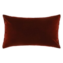 Picture of Etro Velvet Breakfast Cushion in Red by L&M Home