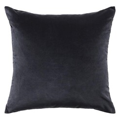 Picture of Etro Velvet Cushion Size 60 x 60cm in Graphite by L&M Home