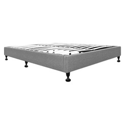 Picture of Eugene Bed Fabric Grey Resort Living