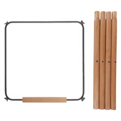 Picture of Evolu 2 Extending Legs with Footstep, Anthracite Wood Natural/Anthracite Grey Childwood by Childhome