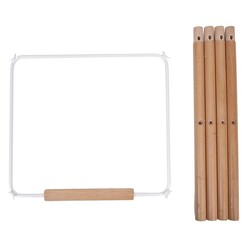 Picture of Evolu 2 Extending Legs with Footstep, White Wood Natural/White Childwood by Childhome