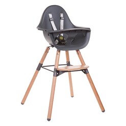 Picture of Evolu 2 Highchair, Anthracite Plastic Natural/Anthracite Childwood by Childhome