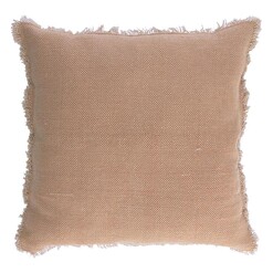 Picture of Evonna Cotton Cushion Size 45 x 45cm in Light Brown by Vida & Co.