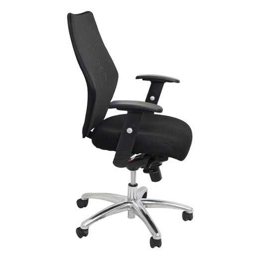 Picture of Executive Mesh Chair Fabric Black Rapidline Picture of Executive Mesh Chair Fabric Black Rapidline