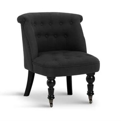 Picture of Fabric Occasional Accent Chair - Black